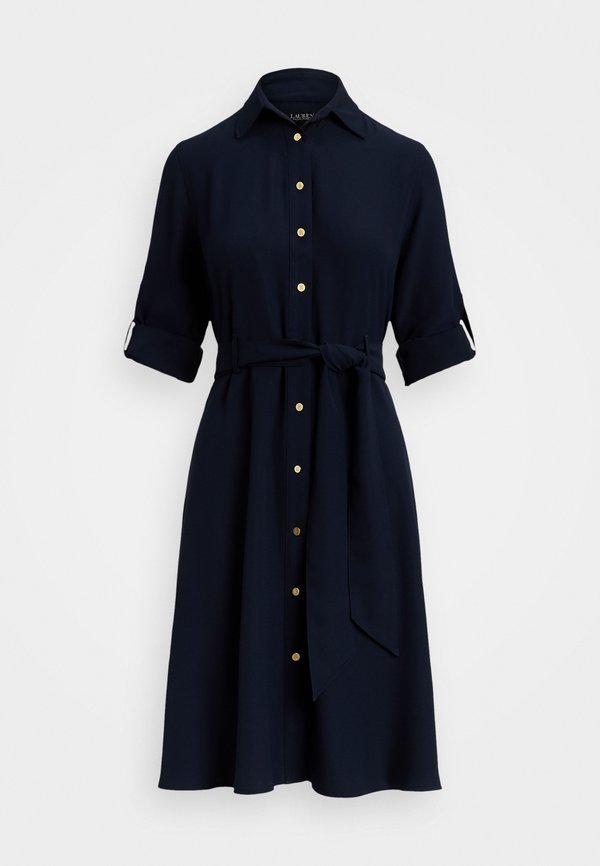 Lauren Ralph Lauren DOUBLE-FACED GEORGETTE SHIRTDRESS