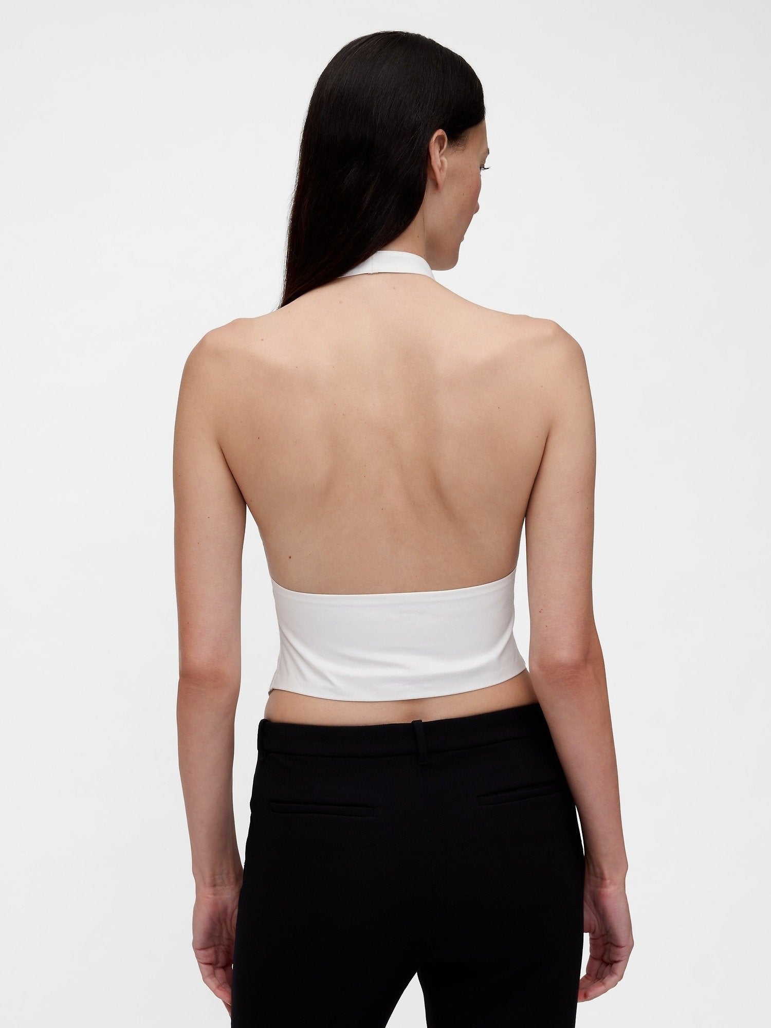 GAP GAPSTUDIO POPLIN TUXEDO SHIRT