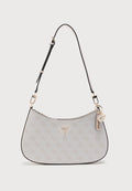 Guess NOELLE TOP ZIP - Handbag - white