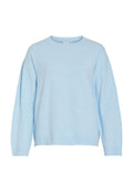 VILA VILIGA L/S O-NECK KNIT TOP - NOOS