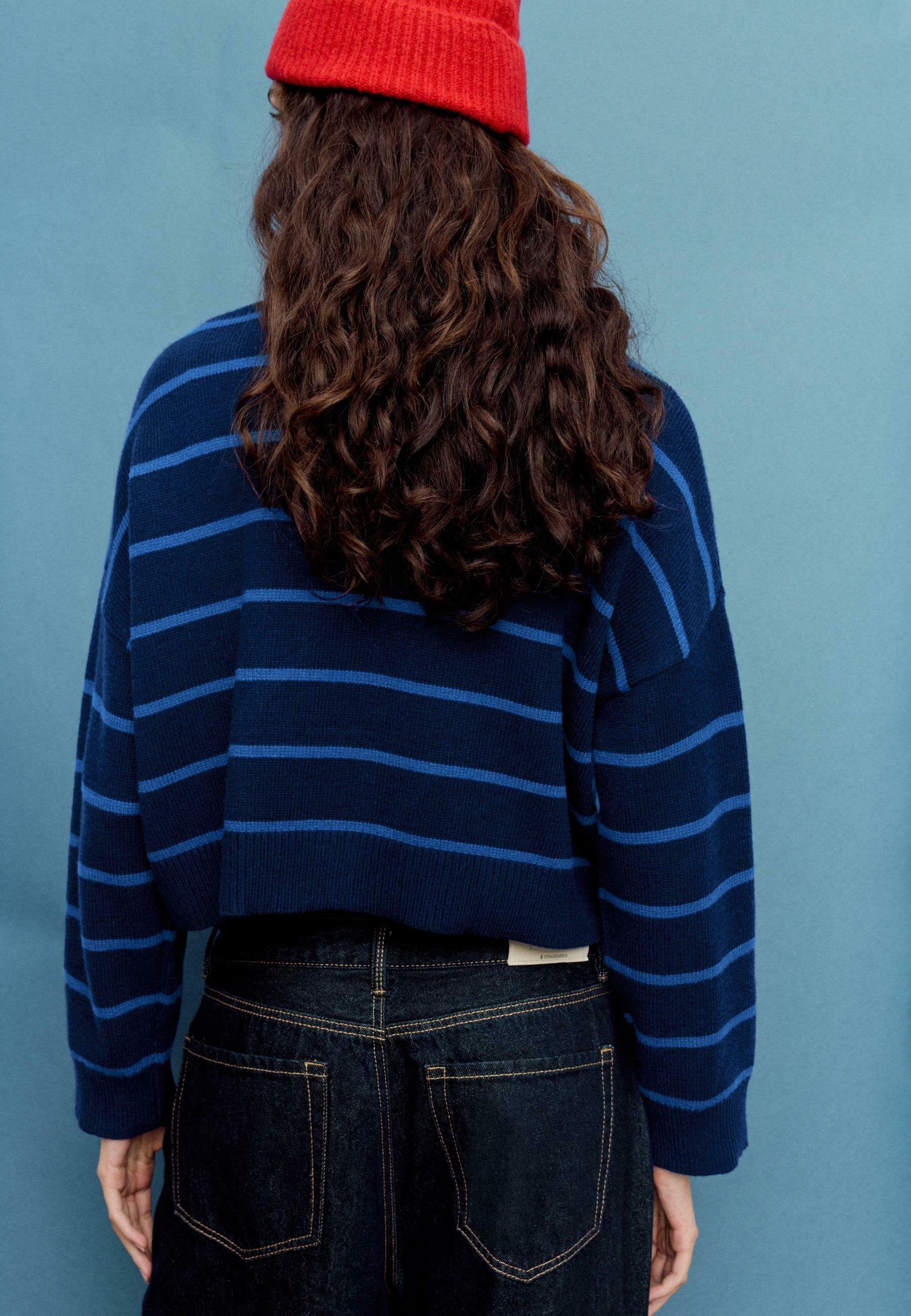 Stradivarius STRIPED CROPPED