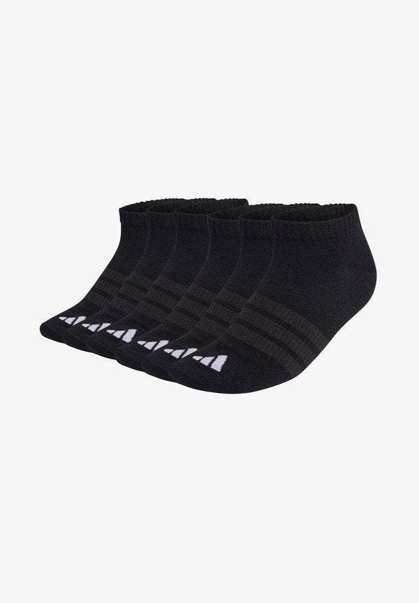 adidas Performance UNISEX THIN LIGHT ESSENTIALS LOW CUT 6 PAIR PACK  - Sneaker socks - black