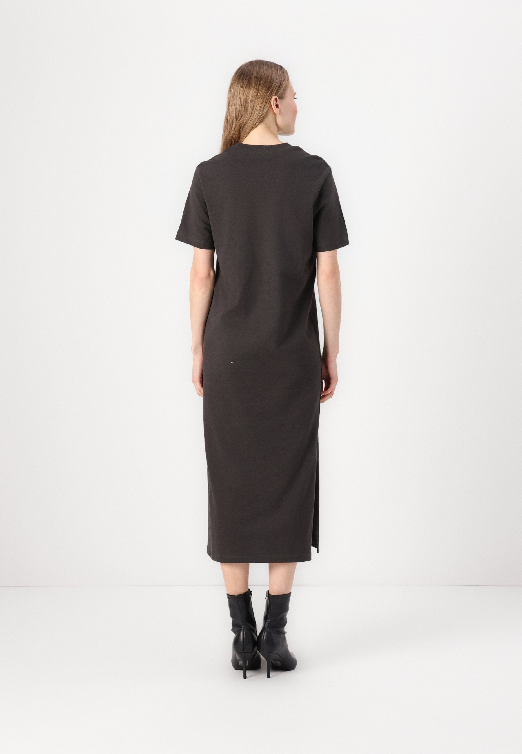 Marc O'Polo DENIM ROUND NECK SLITS