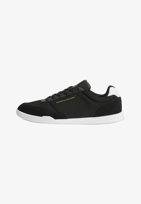Tommy Hilfiger LO PRO CUPSOLE NYLON SUEDE MIX - Trainers - black