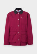 Tommy Jeans CORDUROY COLLAR TWILL UTILITY JACKET