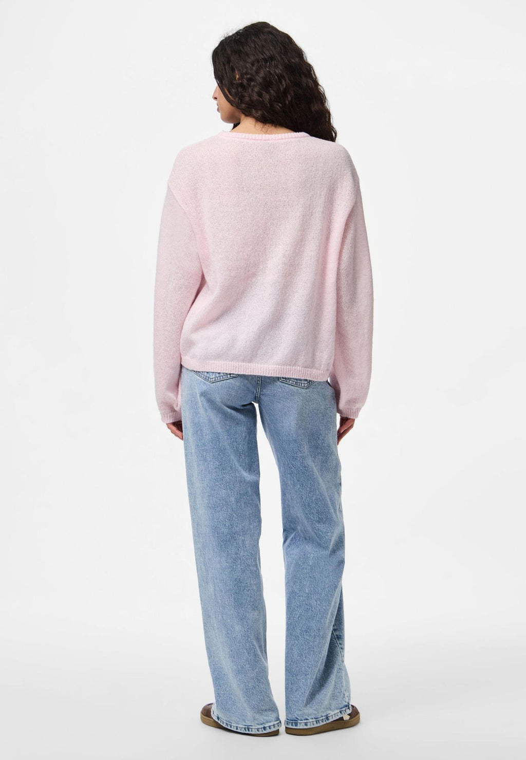 Pieces PCIDA LS O-NECK KNIT NOOS BC