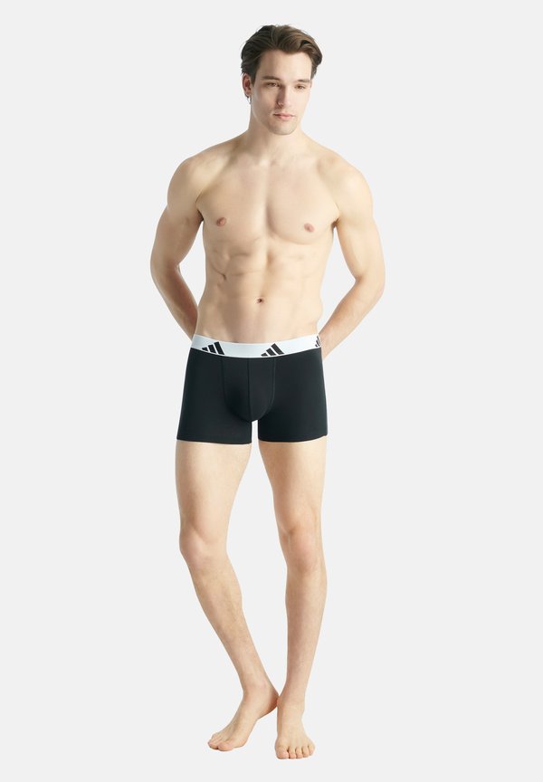 adidas Sportswear TRUNK 3 PACK - Trunks - grey/black