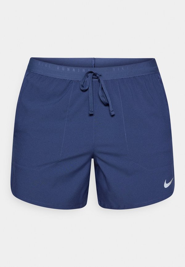 Nike Performance STRIDE SHORT - Sports shorts - midnight navy/reflective silver-coloured