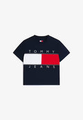 Tommy Hilfiger DW0DW22818 - Print T-shirt - blu notte