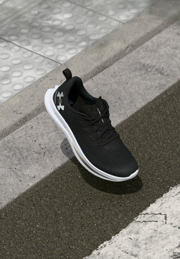 Under Armour VELOCITI 4 - Road running shoes - black/anthracite/white
