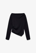 Vero Moda VMMILLE - Long sleeved top - black