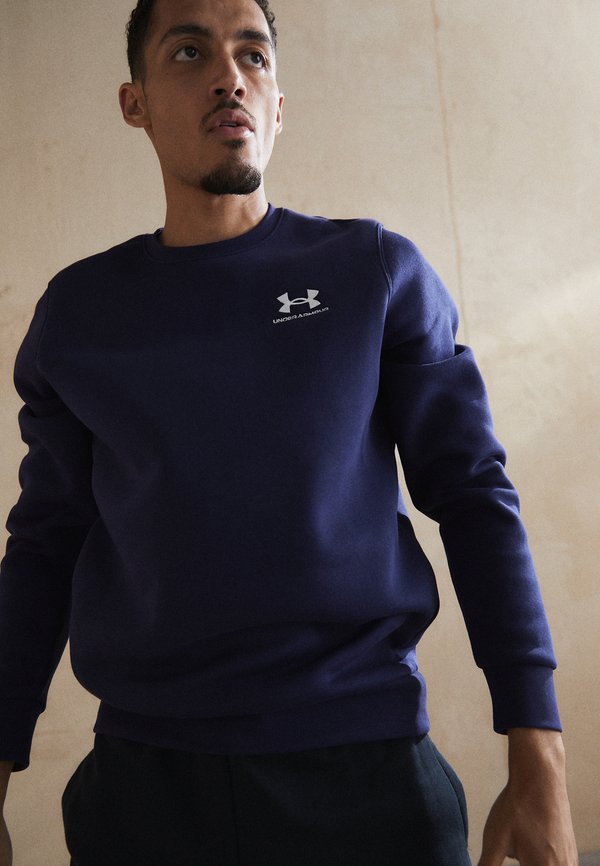 Under Armour ICON CREW - Sweatshirt - midnight navy/white