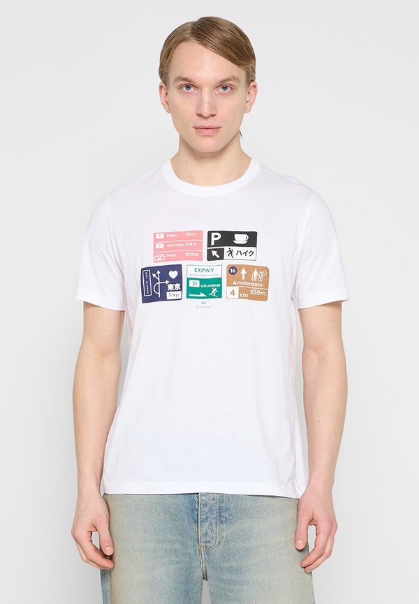 PS Paul Smith REGULAR FIT ROAD SIGNS
