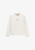 Guess LANGARM-LOGO-T-SHIRT - Long sleeved top - weiß