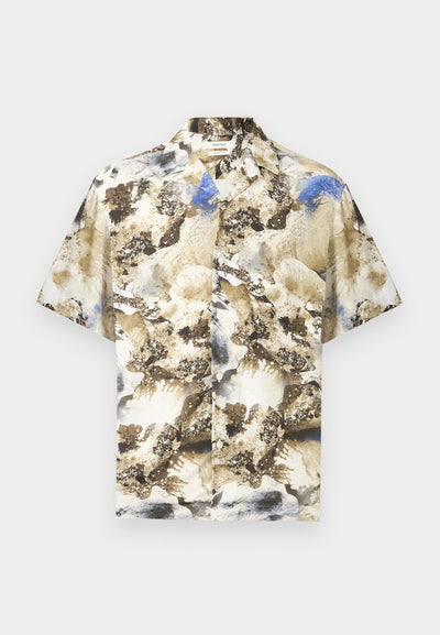 Selected Short sleeved patterned