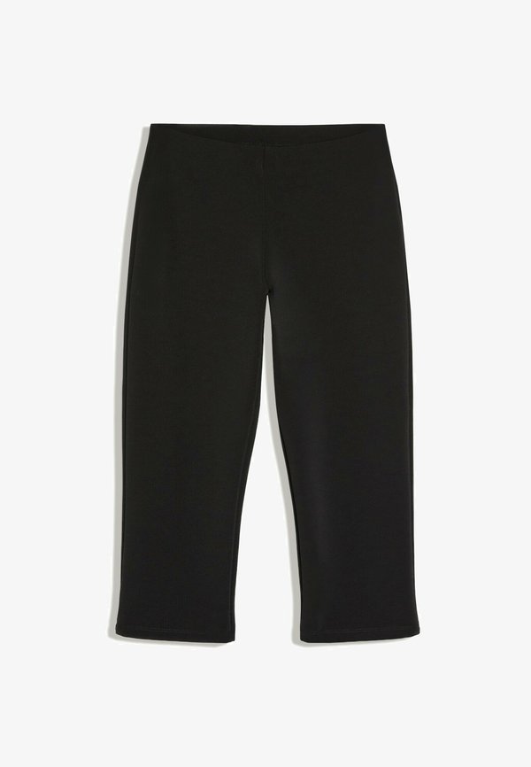 Bershka CAPRI TROUSERS - Trousers - black