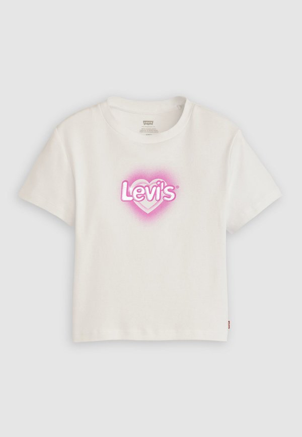 Levi's® ESSENTIAL SPORTY TEE - Print T-shirt - White