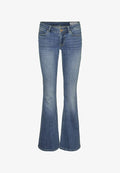 Vero Moda Flared fit VMSIGI Low rise - Flared Jeans - medium blue denim