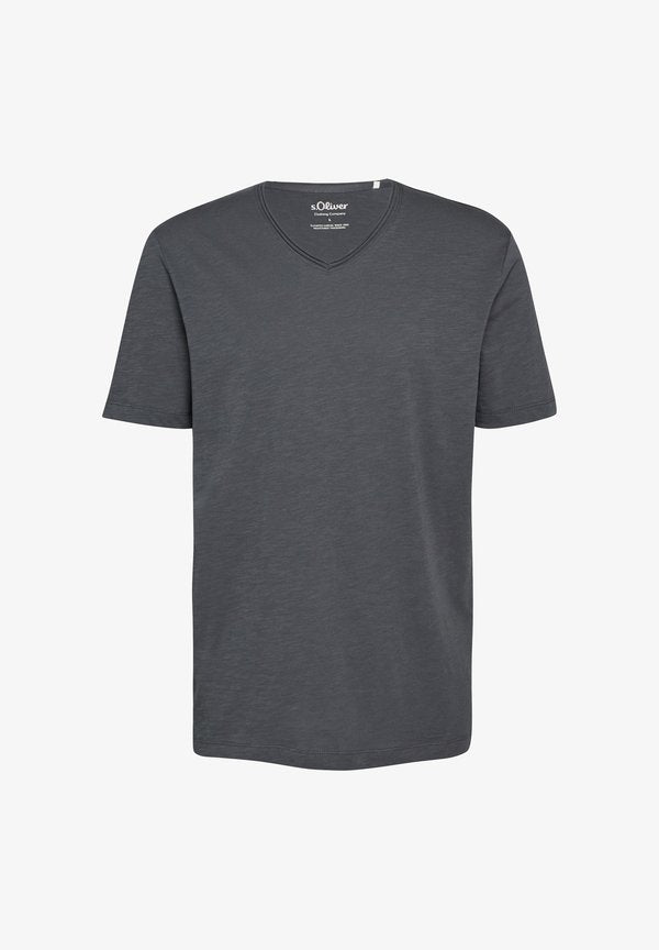 s.Oliver T-SHIRT - Basic T-shirt - dunkelgrau
