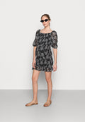 Missguided Maternity SHIRRED FLORAL MIDI DRESS