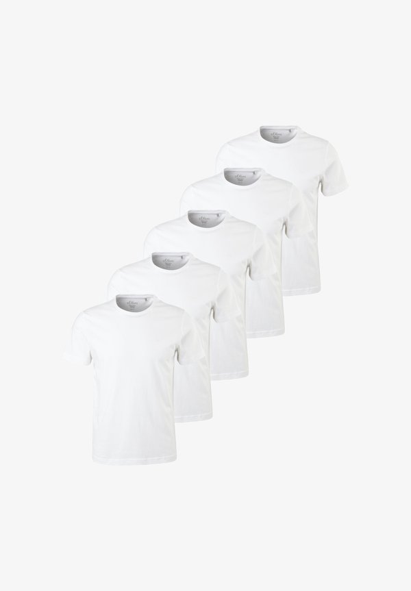 s.Oliver Basic T-shirt - weiß