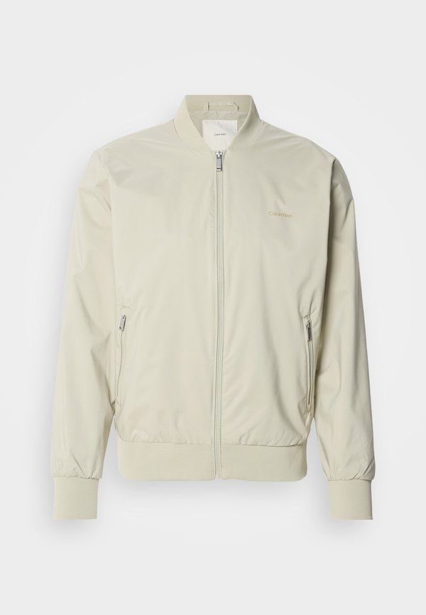Calvin Klein REGULAR FIT - Bomber Jacket - moss gray