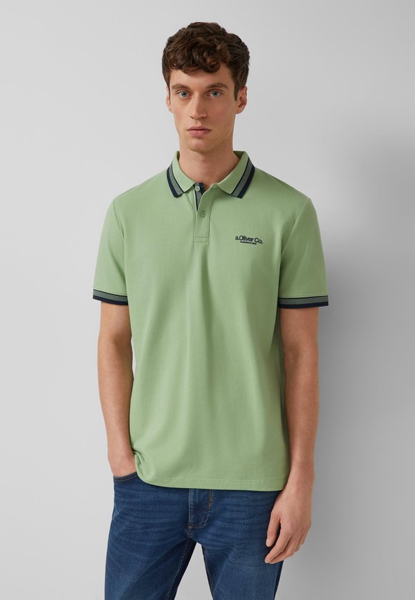 s.Oliver POLO-SHIRT - Polo shirt - salbeigrün