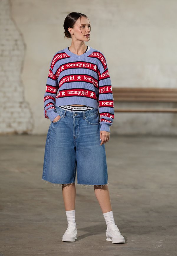 Tommy Jeans GIRL STRIPE SWEATER
