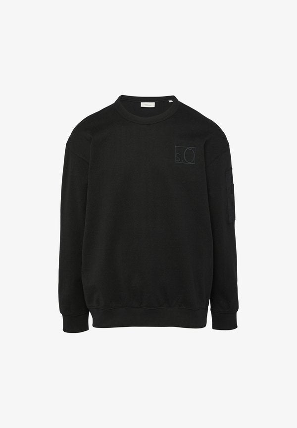 s.Oliver Sweatshirt - schwarz