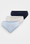 Calvin Klein Underwear BONDED FLEX SEAMLESS 3 PACK - Briefs - shoreline/breezy blue/silver-coloured haze