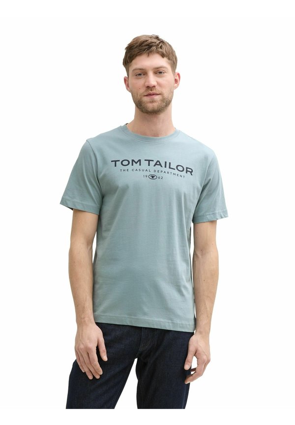 TOM TAILOR 2ER-PACK - Print T-shirt - grau