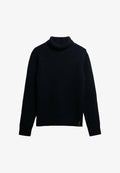 Superdry & Co THE MERCHANT STORE - TEXTURED ROLL NECK  - Jumper - navy