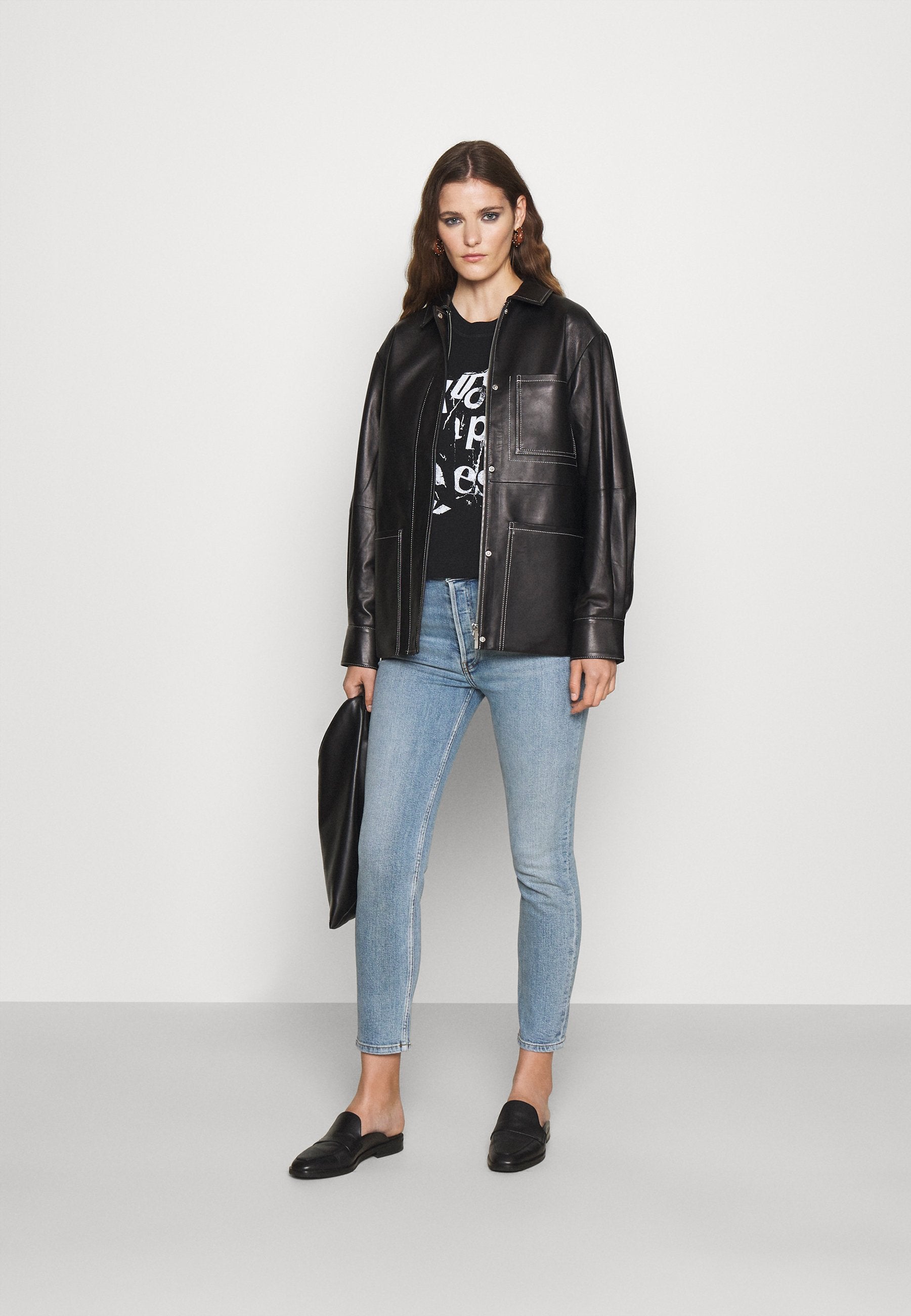 RE/DONE HIGH RISE ANKLE CROP