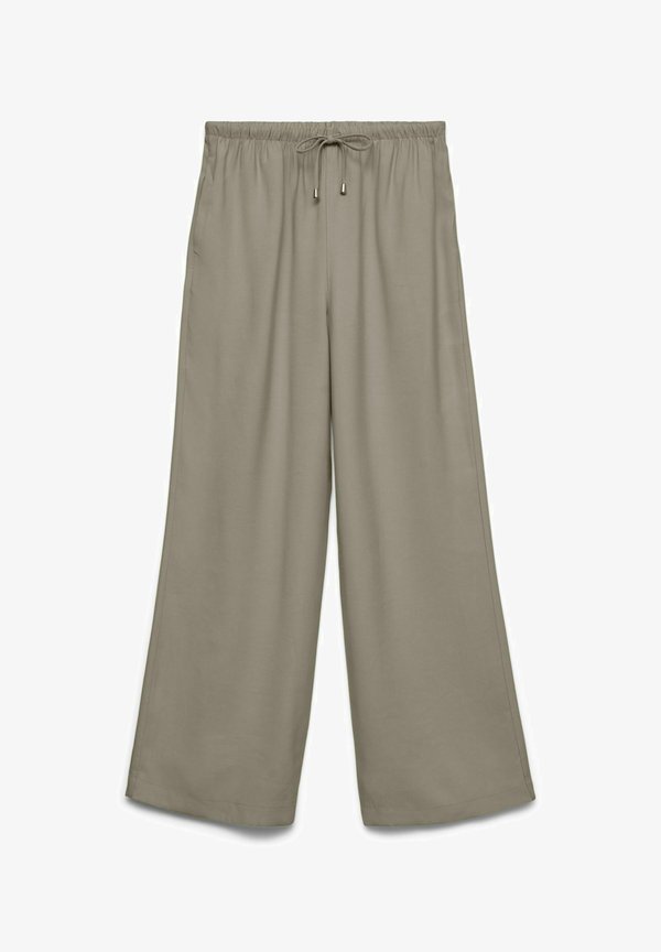 Vero Moda Wide-leg VMKATIE - Trousers - laurel oak