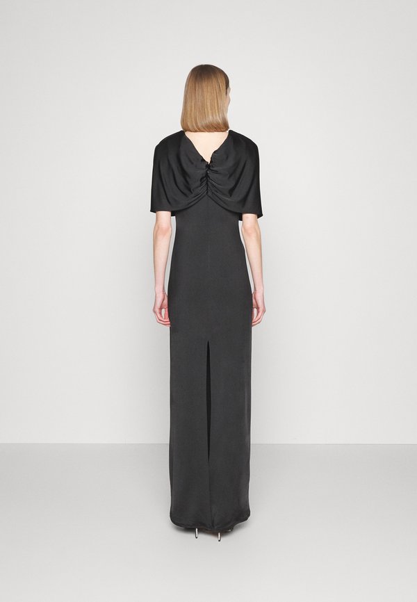 Et Ochs RUCHED CAPELET GOWN