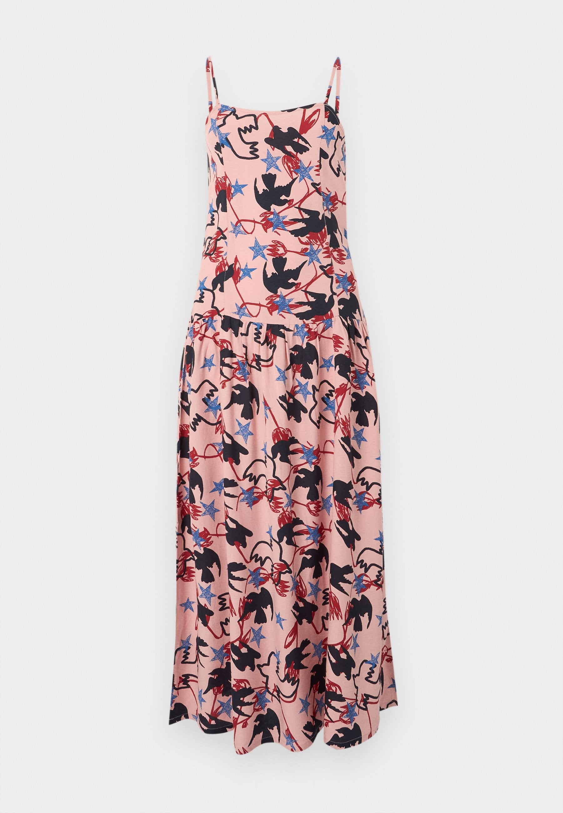 RVCA LOVE BIRDS DRESS