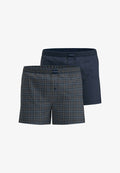 TOM TAILOR 2-PACK - Boxer shorts - braun-mittel-karo