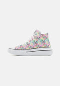 Skechers CLASSIC - High-top trainers - white/multi-coloured