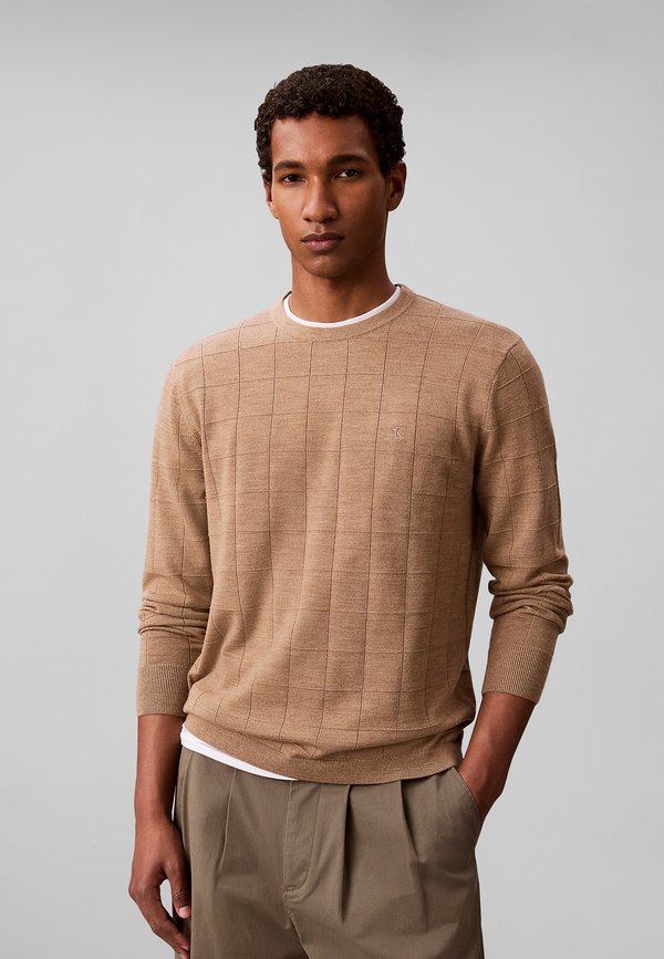 Calvin Klein Jumper - tigers eye htr