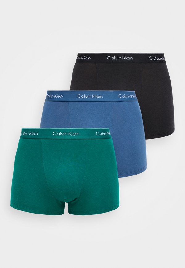 Calvin Klein Underwear RELAXED FIT TRUNK 3 PACK ICON COTTON STRETCH - Trunks - multi-coloured