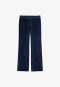 Superdry & Co WIDE LEG JOGGERS - Trousers - richest navy