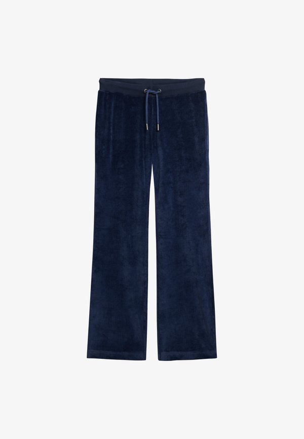 Superdry & Co WIDE LEG JOGGERS - Trousers - richest navy