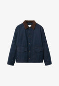 Mango Light jacket - open blue