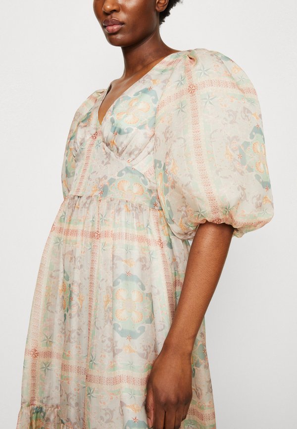 Malina FREYA POUF SLEEVE DRESS