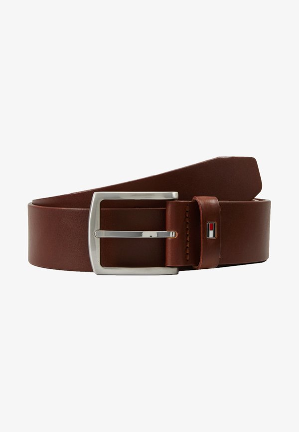 Tommy Hilfiger NEW DENTON - Belt business - dark tan