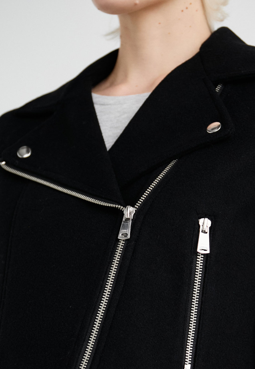EMMA MIX BIKER JACKET Media 6