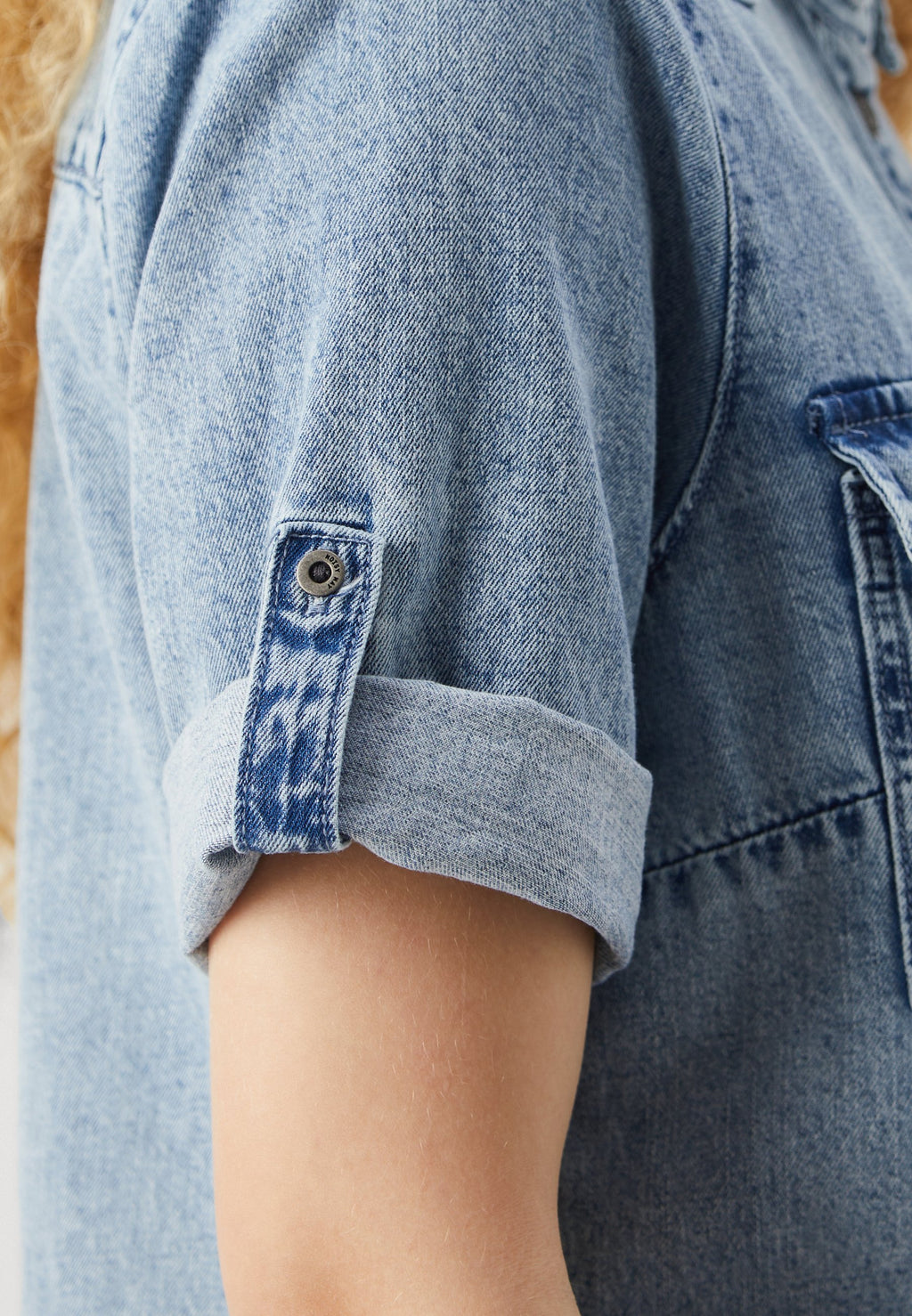 Noisy May Denim Short sleeved