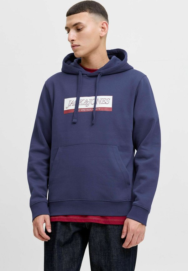 Jack & Jones Hoodie - ocean cavern
