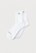 New Balance ZONE CUSHION UNISEX 2 PACK - Sneaker socks - white