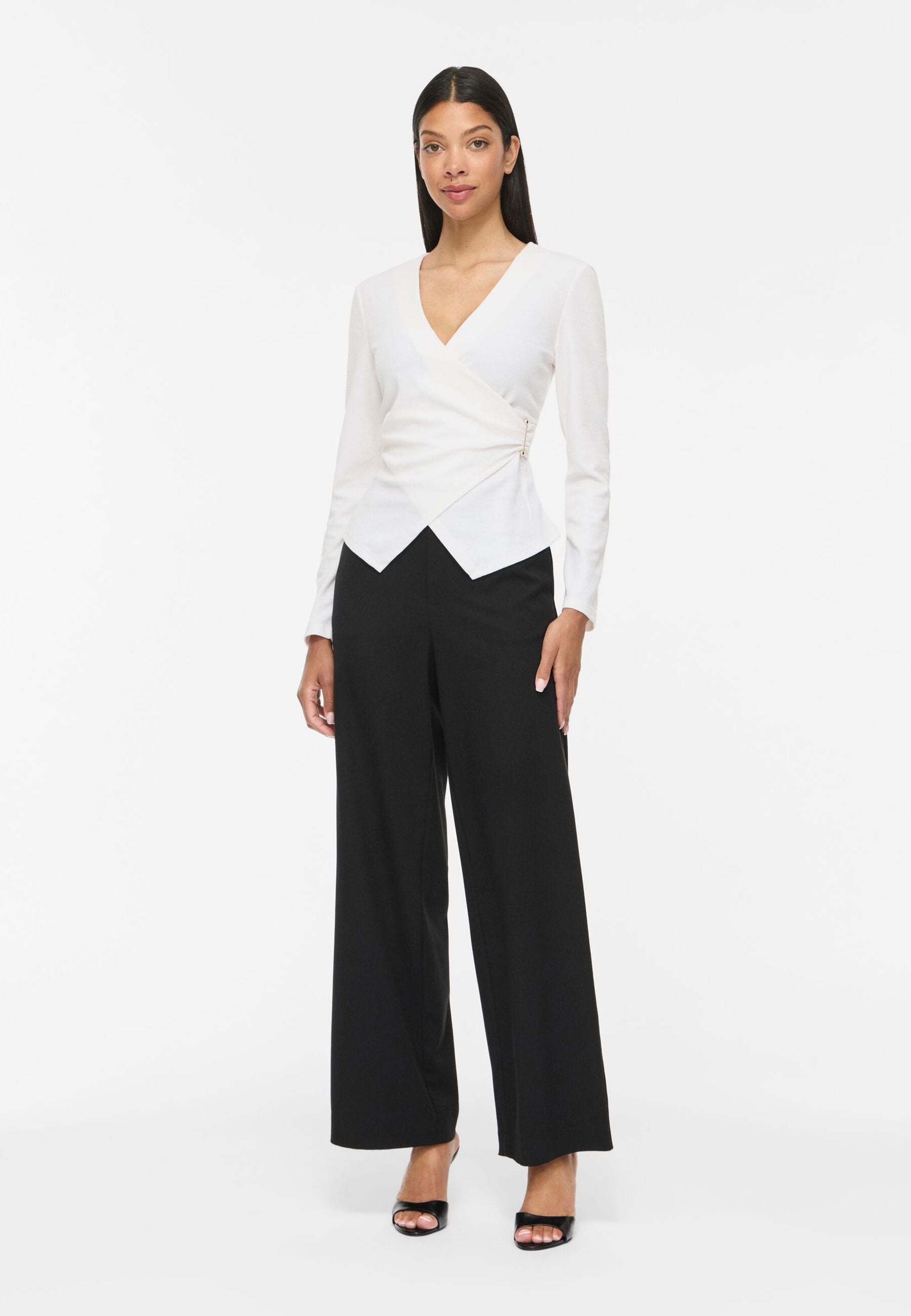 VILA Long Sleeved VIANNI V-neck